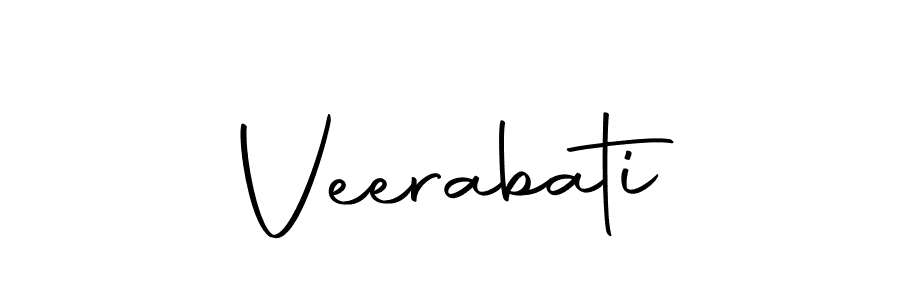 You can use this online signature creator to create a handwritten signature for the name Veerabati. This is the best online autograph maker. Veerabati signature style 10 images and pictures png