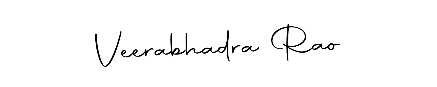 Make a beautiful signature design for name Veerabhadra Rao. With this signature (Autography-DOLnW) style, you can create a handwritten signature for free. Veerabhadra Rao signature style 10 images and pictures png