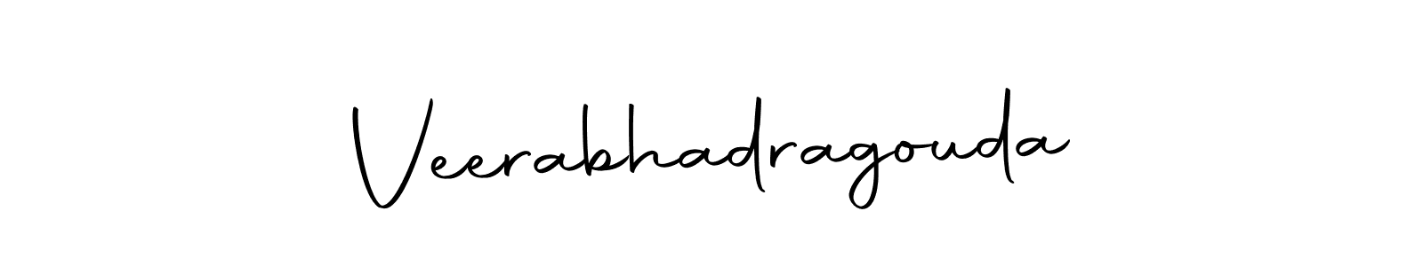 How to make Veerabhadragouda name signature. Use Autography-DOLnW style for creating short signs online. This is the latest handwritten sign. Veerabhadragouda signature style 10 images and pictures png