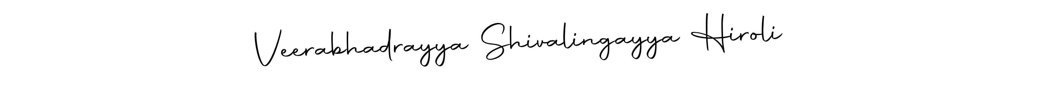Use a signature maker to create a handwritten signature online. With this signature software, you can design (Autography-DOLnW) your own signature for name Veerabhadrayya Shivalingayya Hiroli. Veerabhadrayya Shivalingayya Hiroli signature style 10 images and pictures png