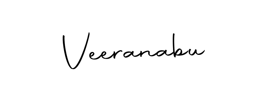 Make a beautiful signature design for name Veeranabu. With this signature (Autography-DOLnW) style, you can create a handwritten signature for free. Veeranabu signature style 10 images and pictures png