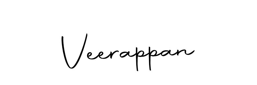 Design your own signature with our free online signature maker. With this signature software, you can create a handwritten (Autography-DOLnW) signature for name Veerappan. Veerappan signature style 10 images and pictures png