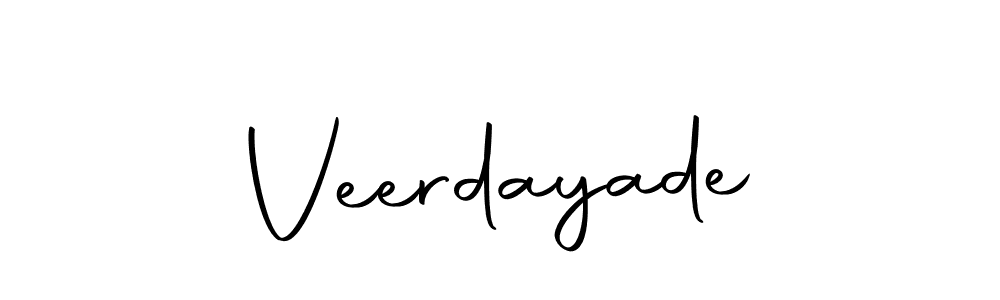 It looks lik you need a new signature style for name Veerdayade. Design unique handwritten (Autography-DOLnW) signature with our free signature maker in just a few clicks. Veerdayade signature style 10 images and pictures png