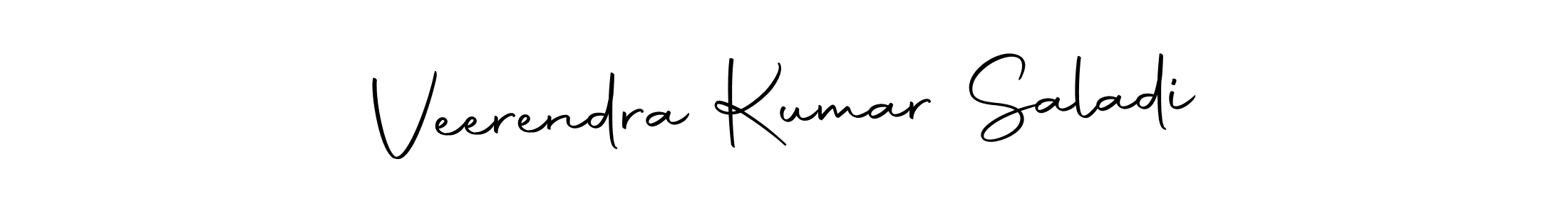 You can use this online signature creator to create a handwritten signature for the name Veerendra Kumar Saladi. This is the best online autograph maker. Veerendra Kumar Saladi signature style 10 images and pictures png