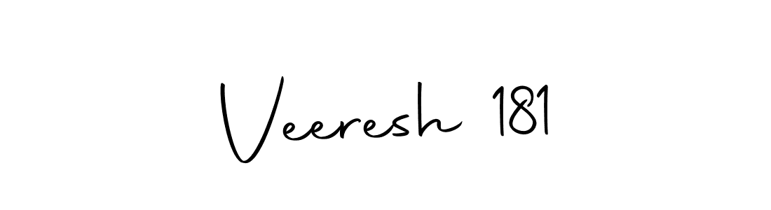 Use a signature maker to create a handwritten signature online. With this signature software, you can design (Autography-DOLnW) your own signature for name Veeresh 181. Veeresh 181 signature style 10 images and pictures png