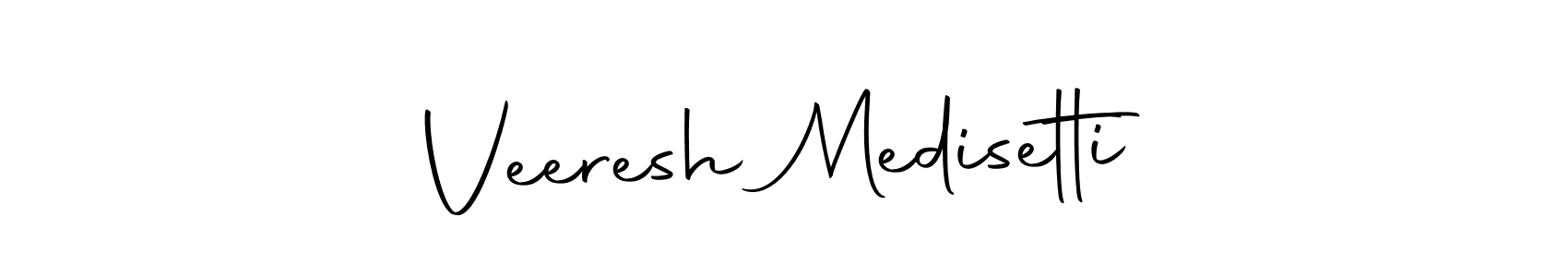 Also we have Veeresh Medisetti name is the best signature style. Create professional handwritten signature collection using Autography-DOLnW autograph style. Veeresh Medisetti signature style 10 images and pictures png