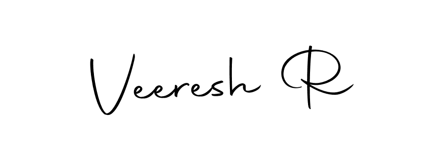 Design your own signature with our free online signature maker. With this signature software, you can create a handwritten (Autography-DOLnW) signature for name Veeresh R. Veeresh R signature style 10 images and pictures png