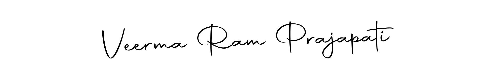 How to make Veerma Ram Prajapati signature? Autography-DOLnW is a professional autograph style. Create handwritten signature for Veerma Ram Prajapati name. Veerma Ram Prajapati signature style 10 images and pictures png