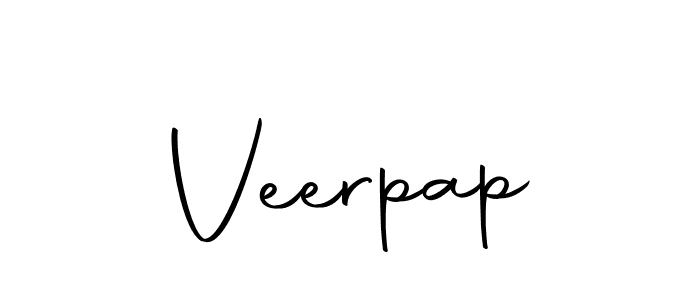 The best way (Autography-DOLnW) to make a short signature is to pick only two or three words in your name. The name Veerpap include a total of six letters. For converting this name. Veerpap signature style 10 images and pictures png