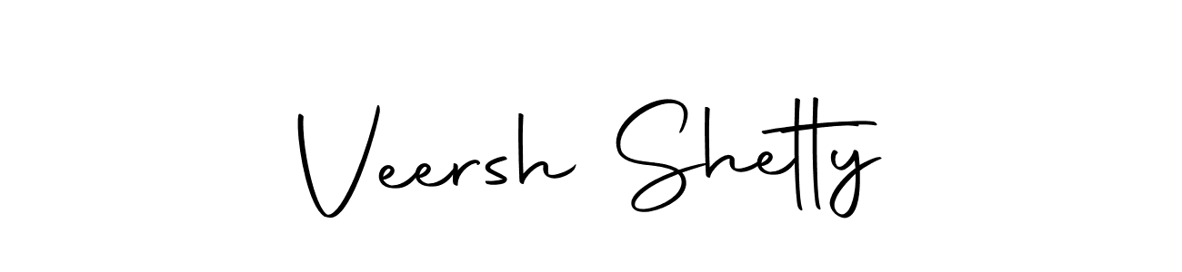 Also we have Veersh Shetty name is the best signature style. Create professional handwritten signature collection using Autography-DOLnW autograph style. Veersh Shetty signature style 10 images and pictures png