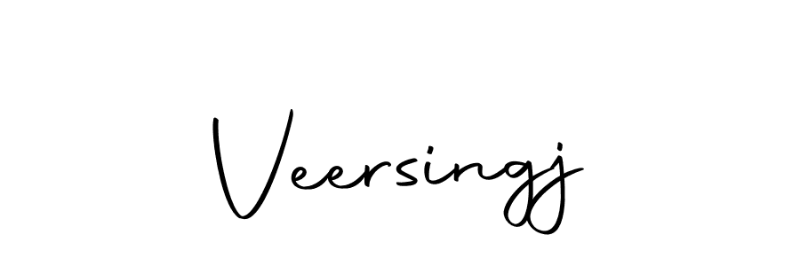 Make a beautiful signature design for name Veersingj. With this signature (Autography-DOLnW) style, you can create a handwritten signature for free. Veersingj signature style 10 images and pictures png