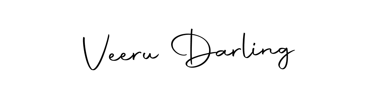 Create a beautiful signature design for name Veeru Darling. With this signature (Autography-DOLnW) fonts, you can make a handwritten signature for free. Veeru Darling signature style 10 images and pictures png