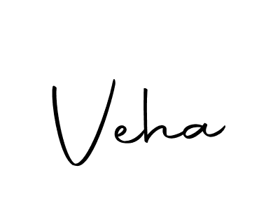 Design your own signature with our free online signature maker. With this signature software, you can create a handwritten (Autography-DOLnW) signature for name Veha. Veha signature style 10 images and pictures png