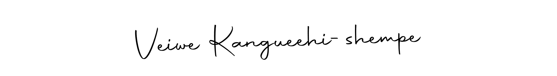 Use a signature maker to create a handwritten signature online. With this signature software, you can design (Autography-DOLnW) your own signature for name Veiwe Kangueehi-shempe. Veiwe Kangueehi-shempe signature style 10 images and pictures png