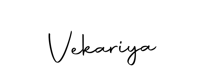 You should practise on your own different ways (Autography-DOLnW) to write your name (Vekariya) in signature. don't let someone else do it for you. Vekariya signature style 10 images and pictures png