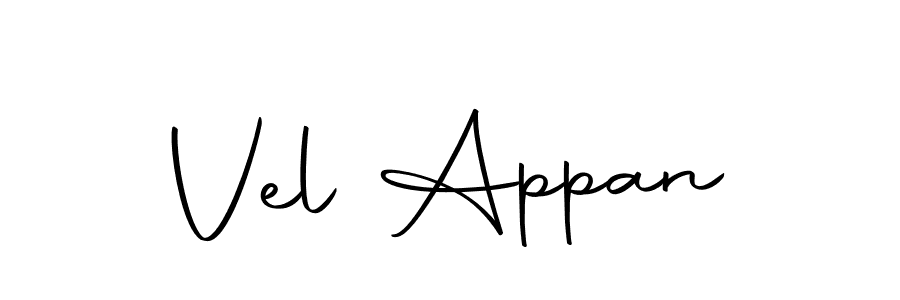 Make a beautiful signature design for name Vel Appan. Use this online signature maker to create a handwritten signature for free. Vel Appan signature style 10 images and pictures png