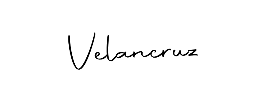How to make Velancruz name signature. Use Autography-DOLnW style for creating short signs online. This is the latest handwritten sign. Velancruz signature style 10 images and pictures png