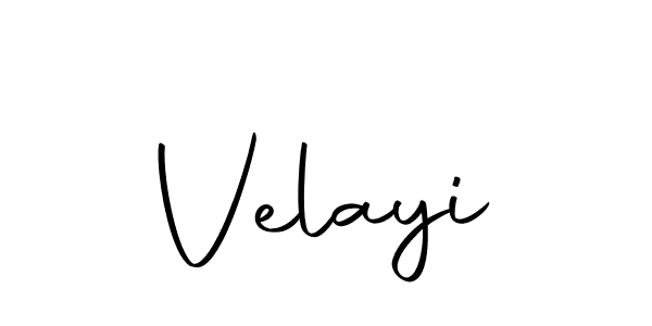 How to make Velayi signature? Autography-DOLnW is a professional autograph style. Create handwritten signature for Velayi name. Velayi signature style 10 images and pictures png
