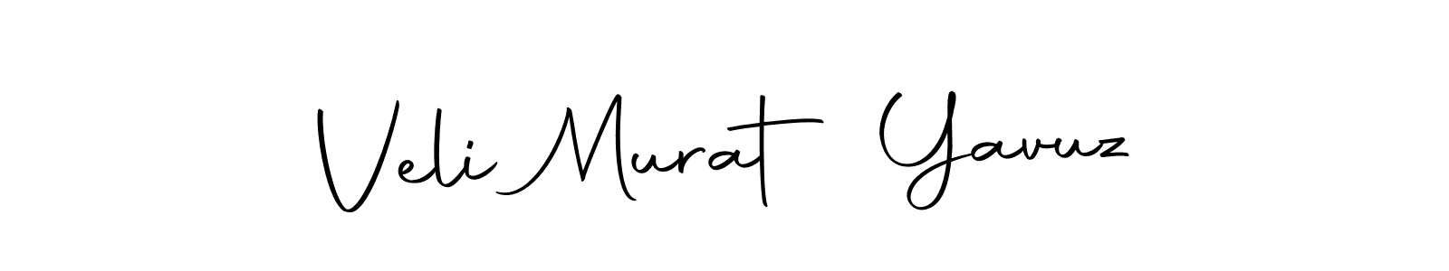 Design your own signature with our free online signature maker. With this signature software, you can create a handwritten (Autography-DOLnW) signature for name Veli Murat Yavuz. Veli Murat Yavuz signature style 10 images and pictures png