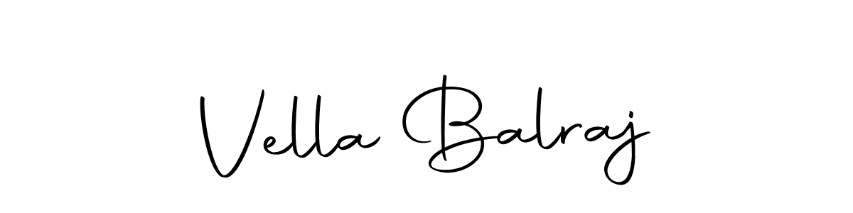 How to make Vella Balraj signature? Autography-DOLnW is a professional autograph style. Create handwritten signature for Vella Balraj name. Vella Balraj signature style 10 images and pictures png