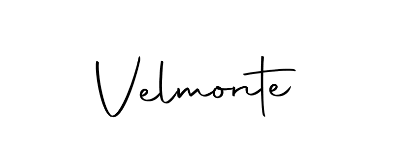 The best way (Autography-DOLnW) to make a short signature is to pick only two or three words in your name. The name Velmonte include a total of six letters. For converting this name. Velmonte signature style 10 images and pictures png