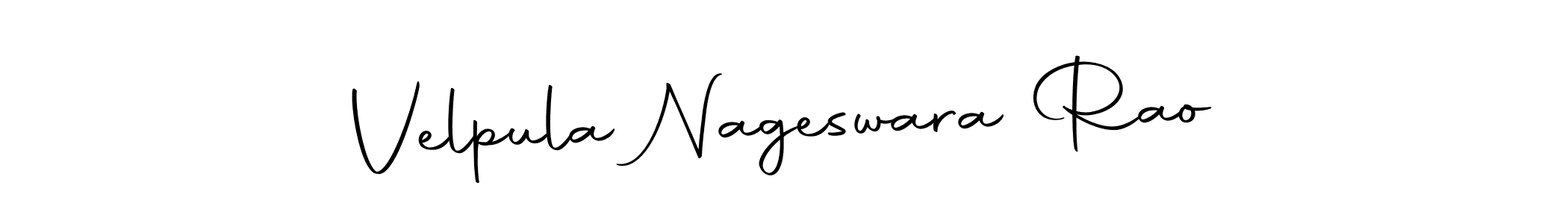 Create a beautiful signature design for name Velpula Nageswara Rao. With this signature (Autography-DOLnW) fonts, you can make a handwritten signature for free. Velpula Nageswara Rao signature style 10 images and pictures png