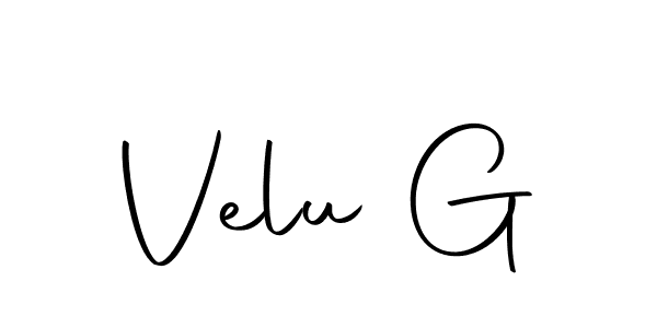 Autography-DOLnW is a professional signature style that is perfect for those who want to add a touch of class to their signature. It is also a great choice for those who want to make their signature more unique. Get Velu G name to fancy signature for free. Velu G signature style 10 images and pictures png