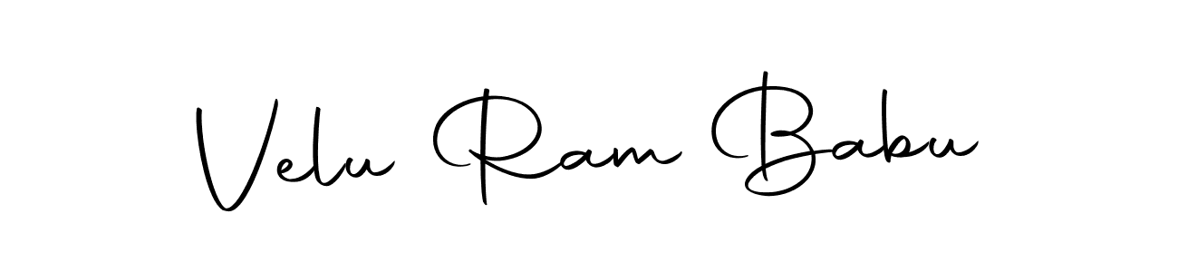 Also we have Velu Ram Babu name is the best signature style. Create professional handwritten signature collection using Autography-DOLnW autograph style. Velu Ram Babu signature style 10 images and pictures png