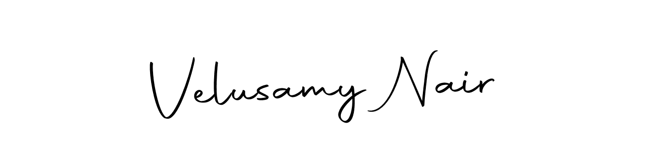 How to Draw Velusamy Nair signature style? Autography-DOLnW is a latest design signature styles for name Velusamy Nair. Velusamy Nair signature style 10 images and pictures png