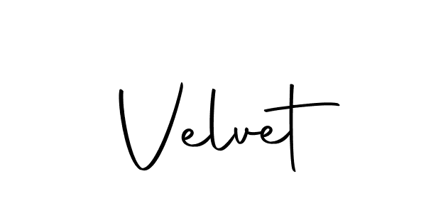 Make a beautiful signature design for name Velvet. With this signature (Autography-DOLnW) style, you can create a handwritten signature for free. Velvet signature style 10 images and pictures png