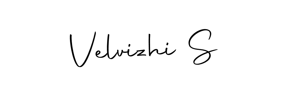 You can use this online signature creator to create a handwritten signature for the name Velvizhi S. This is the best online autograph maker. Velvizhi S signature style 10 images and pictures png