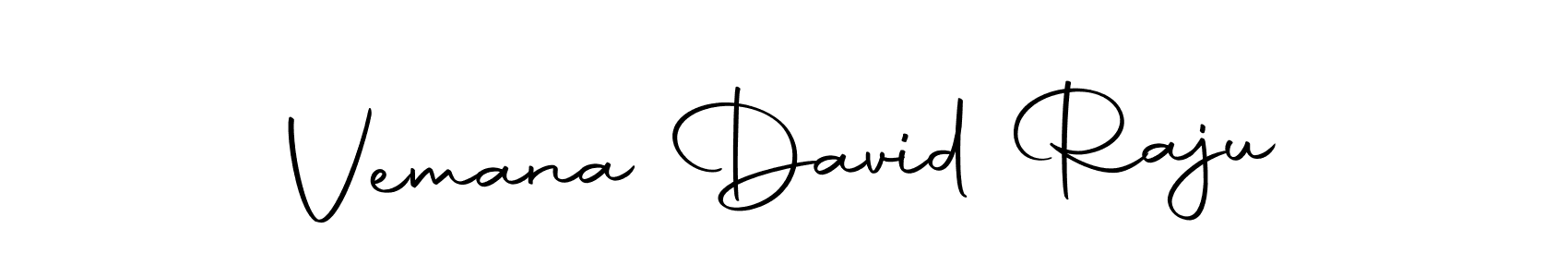Make a beautiful signature design for name Vemana David Raju. With this signature (Autography-DOLnW) style, you can create a handwritten signature for free. Vemana David Raju signature style 10 images and pictures png