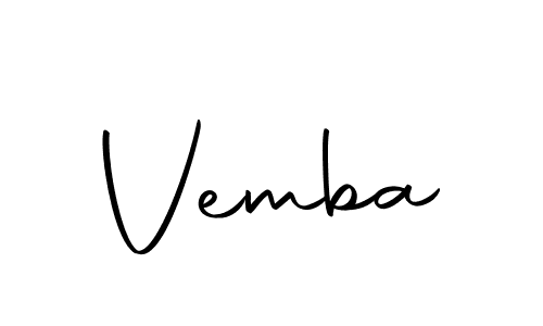Make a beautiful signature design for name Vemba. Use this online signature maker to create a handwritten signature for free. Vemba signature style 10 images and pictures png