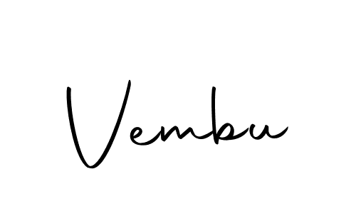 Here are the top 10 professional signature styles for the name Vembu. These are the best autograph styles you can use for your name. Vembu signature style 10 images and pictures png