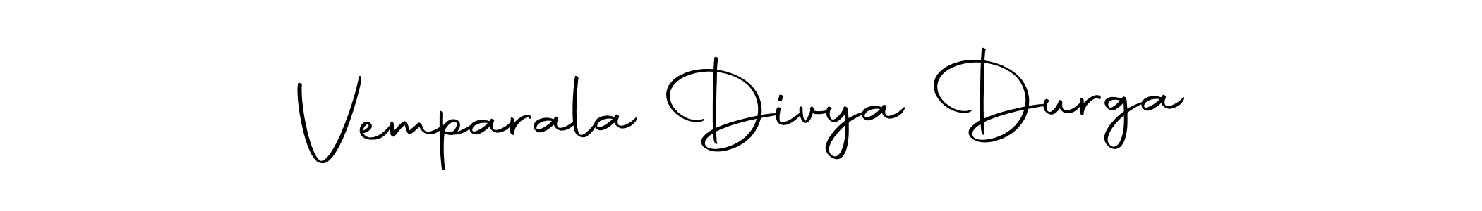 Make a beautiful signature design for name Vemparala Divya Durga. Use this online signature maker to create a handwritten signature for free. Vemparala Divya Durga signature style 10 images and pictures png