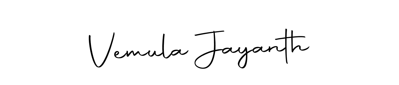 The best way (Autography-DOLnW) to make a short signature is to pick only two or three words in your name. The name Vemula Jayanth include a total of six letters. For converting this name. Vemula Jayanth signature style 10 images and pictures png