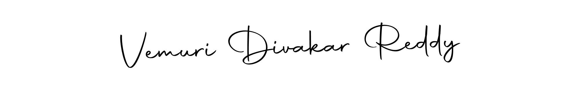 Design your own signature with our free online signature maker. With this signature software, you can create a handwritten (Autography-DOLnW) signature for name Vemuri Divakar Reddy. Vemuri Divakar Reddy signature style 10 images and pictures png