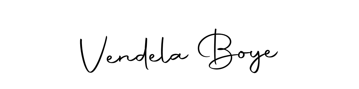 How to make Vendela Boye signature? Autography-DOLnW is a professional autograph style. Create handwritten signature for Vendela Boye name. Vendela Boye signature style 10 images and pictures png