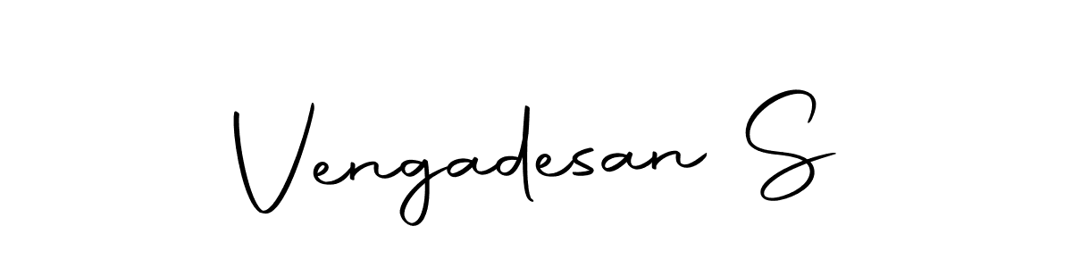 Make a beautiful signature design for name Vengadesan S. With this signature (Autography-DOLnW) style, you can create a handwritten signature for free. Vengadesan S signature style 10 images and pictures png