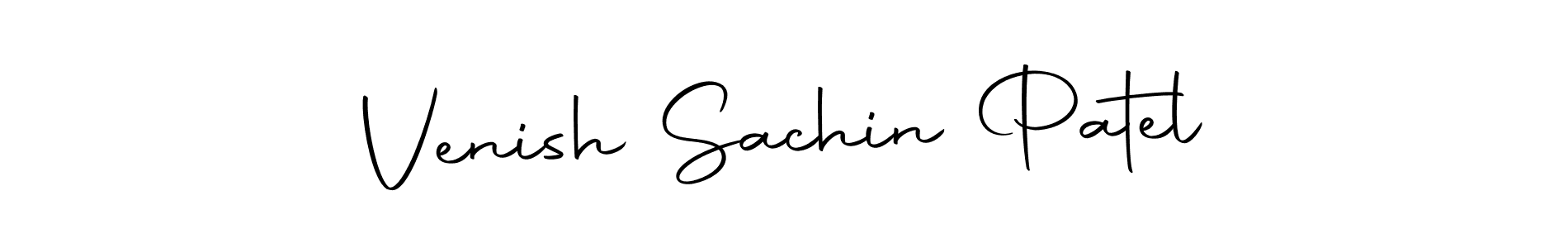 This is the best signature style for the Venish Sachin Patel name. Also you like these signature font (Autography-DOLnW). Mix name signature. Venish Sachin Patel signature style 10 images and pictures png