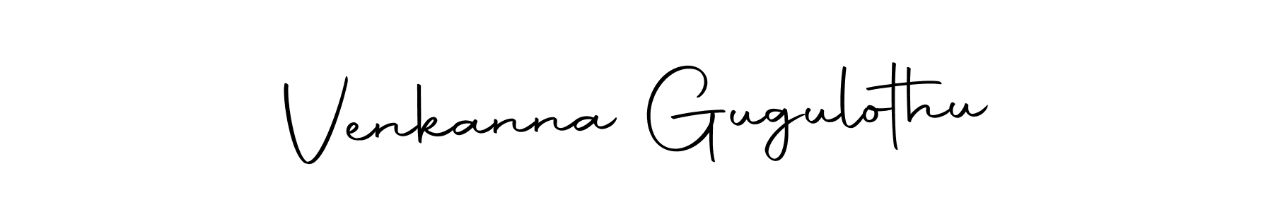 Design your own signature with our free online signature maker. With this signature software, you can create a handwritten (Autography-DOLnW) signature for name Venkanna Gugulothu. Venkanna Gugulothu signature style 10 images and pictures png