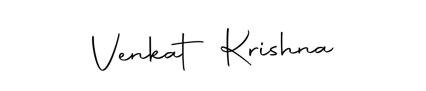 Use a signature maker to create a handwritten signature online. With this signature software, you can design (Autography-DOLnW) your own signature for name Venkat Krishna. Venkat Krishna signature style 10 images and pictures png