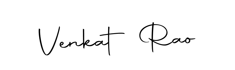 Create a beautiful signature design for name Venkat Rao. With this signature (Autography-DOLnW) fonts, you can make a handwritten signature for free. Venkat Rao signature style 10 images and pictures png