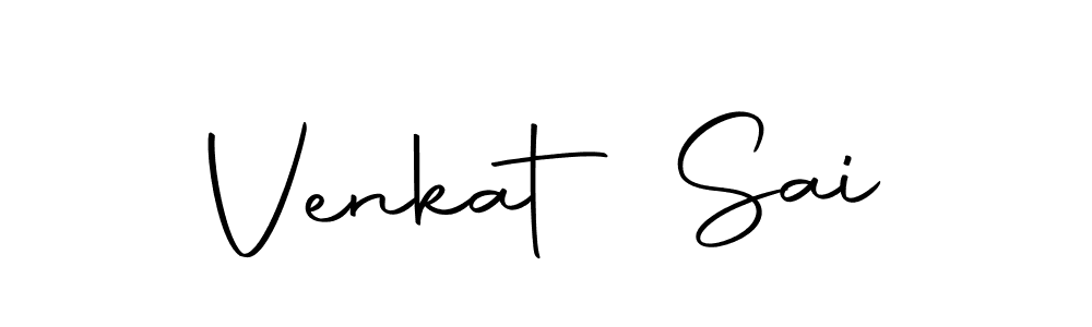 You should practise on your own different ways (Autography-DOLnW) to write your name (Venkat Sai) in signature. don't let someone else do it for you. Venkat Sai signature style 10 images and pictures png