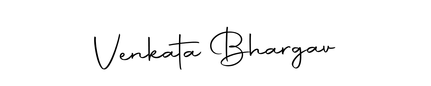 Make a beautiful signature design for name Venkata Bhargav. With this signature (Autography-DOLnW) style, you can create a handwritten signature for free. Venkata Bhargav signature style 10 images and pictures png