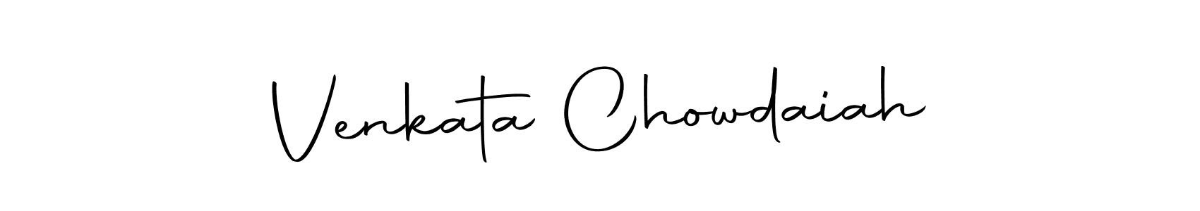 Here are the top 10 professional signature styles for the name Venkata Chowdaiah. These are the best autograph styles you can use for your name. Venkata Chowdaiah signature style 10 images and pictures png