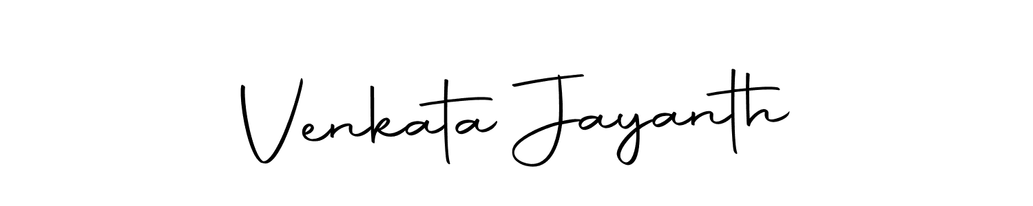 How to make Venkata Jayanth signature? Autography-DOLnW is a professional autograph style. Create handwritten signature for Venkata Jayanth name. Venkata Jayanth signature style 10 images and pictures png