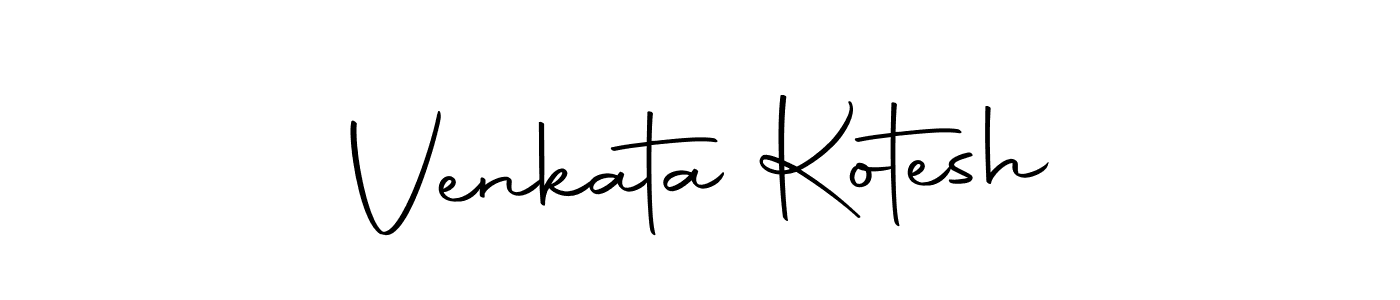 Create a beautiful signature design for name Venkata Kotesh. With this signature (Autography-DOLnW) fonts, you can make a handwritten signature for free. Venkata Kotesh signature style 10 images and pictures png