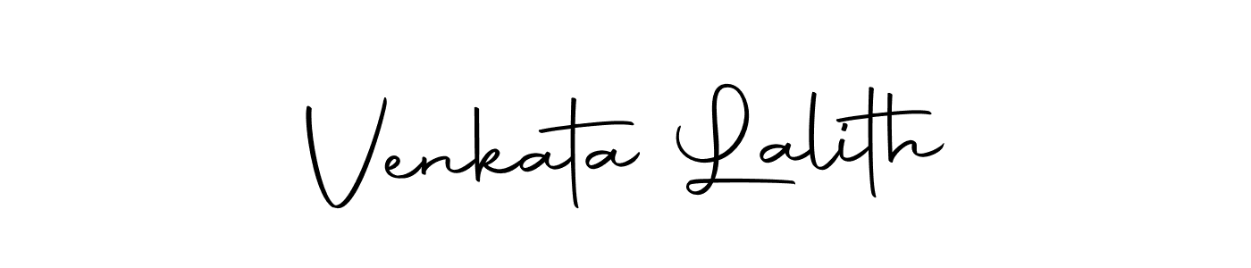 Make a short Venkata Lalith signature style. Manage your documents anywhere anytime using Autography-DOLnW. Create and add eSignatures, submit forms, share and send files easily. Venkata Lalith signature style 10 images and pictures png