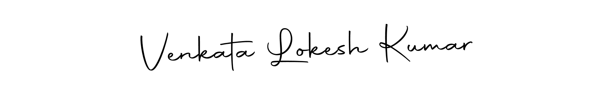 Use a signature maker to create a handwritten signature online. With this signature software, you can design (Autography-DOLnW) your own signature for name Venkata Lokesh Kumar. Venkata Lokesh Kumar signature style 10 images and pictures png